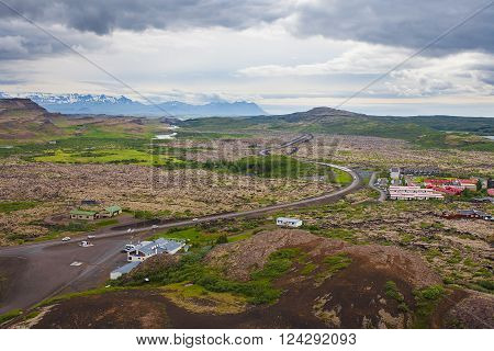 Classic farm near Grabrok volcano in Iceland
** Note: Soft Focus at 100%, best at smaller sizes