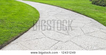 Pathway In Park