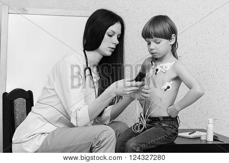 Cardiogram Of Heart, Holter