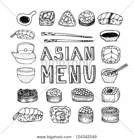 Asian Menu