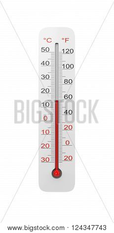 Thermometer Isolated On White
