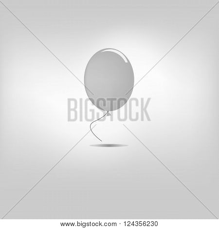 vector icon air sky baloon illustration isolated