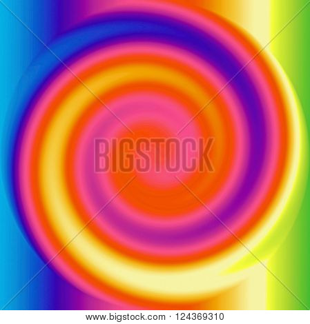 The abstract background with visual colorful effect