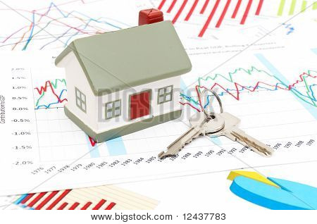 Konut piyasası kavramı resim grafik