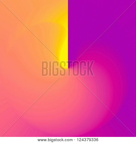 The abstract background with visual colorful effect purple and orange