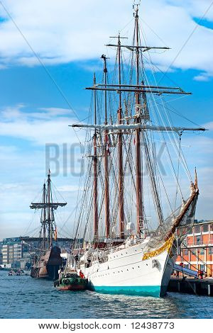 Beautiful Cruise Ships In Istanbul, Turkey.