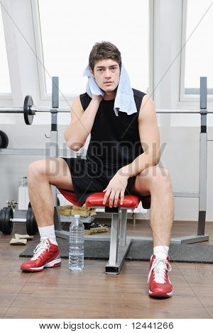 Mies Fitness Harjoitus