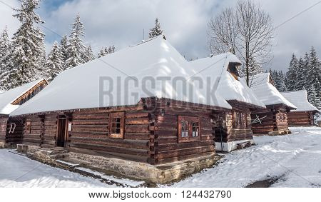 Village Zuberec, Slovakia