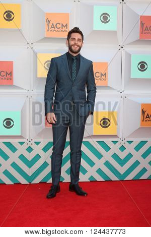 LAS VEGAS - APR 3:  Thomas Rhett at the 51st Academy of Country Music Awards Arrivals at the Four Seasons Hotel on April 3, 2016 in Las Vegas, NV