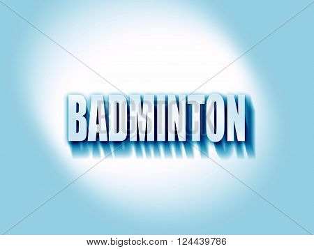 badminton sign background with some soft smoot lines
