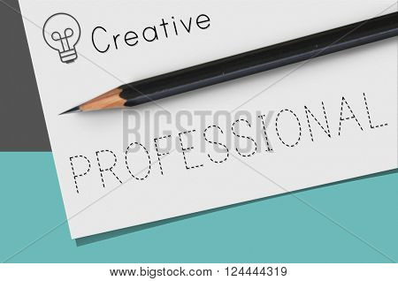 Professional Profession Creative Business Concept