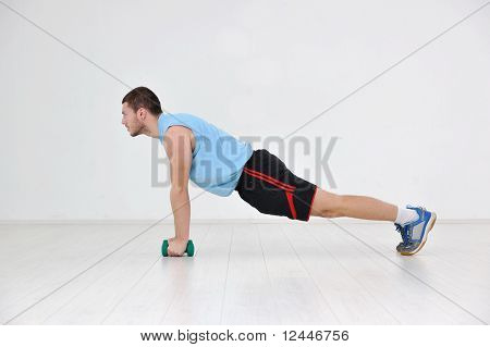 Mies Fitness Harjoitus