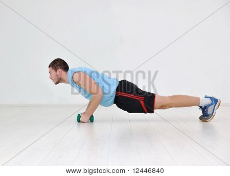 Mies Fitness Harjoitus