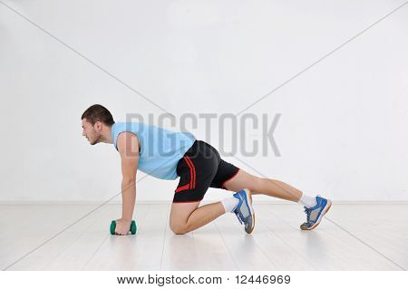 Mies Fitness Harjoitus
