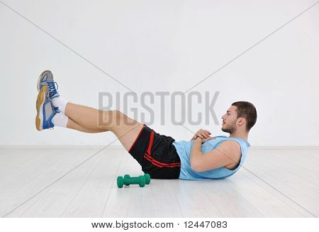 Mies Fitness Harjoitus