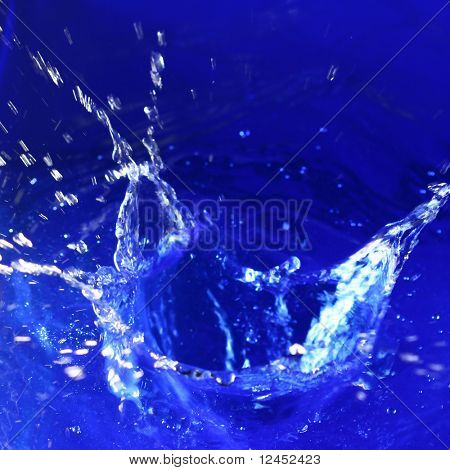 Blue water