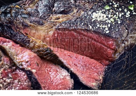 Barbecue Kobe Tomahawk Steak