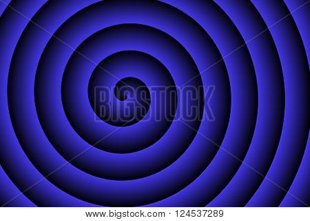 Illustration of a darkblue spiral in the middle