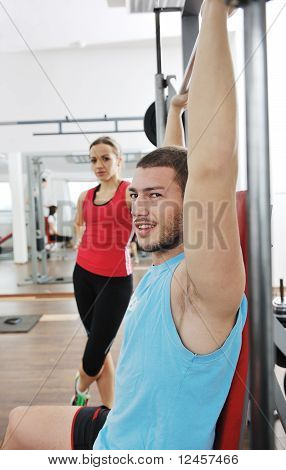 Mies Fitness Harjoitus