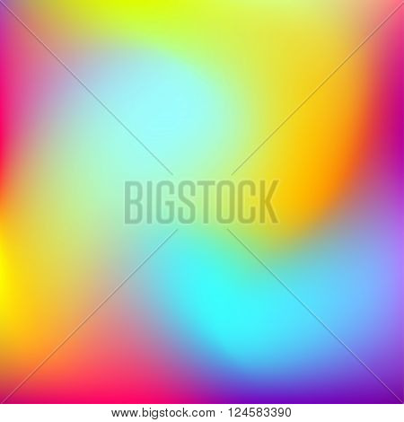Abstract blur color gradient background for web, presentations and prints. Vector illustration.