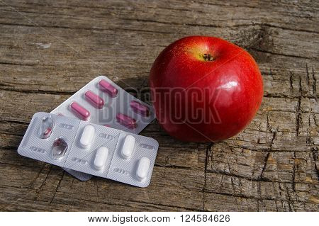 Eating apple everday can sweep the doctor and pills away.