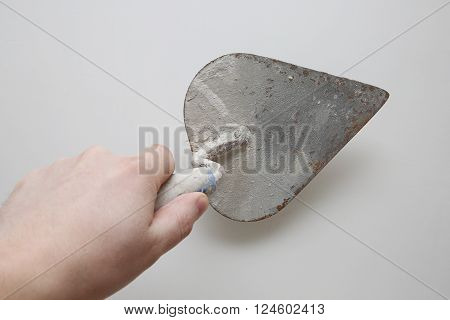 Man Hold In The Hand Tools