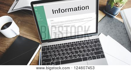 Information Data Interface Website Internet Concept