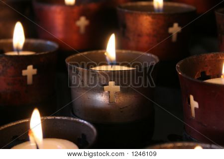 Velas religiosas