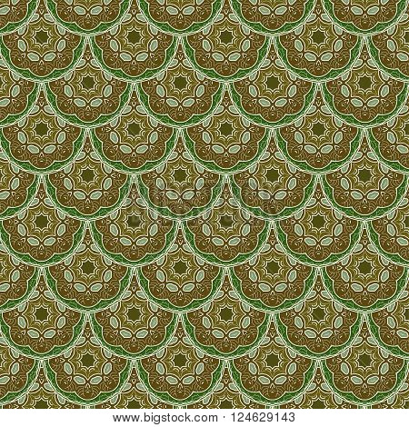 Mandala vector ornament  set. Graphic template for your design.