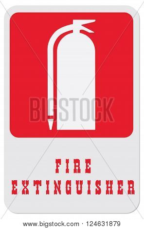 This symbol indicates to find a fire extinguisher.