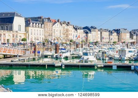 View Of Dieppe Port