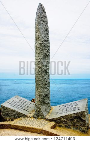 The Memorial In Pointe Du Hoc