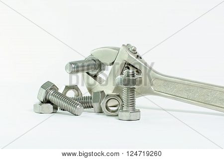 Wrench & Hex Bolt & Hex Nut