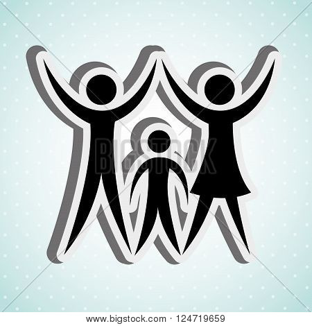 human figure design, vector illustration eps10 graphic