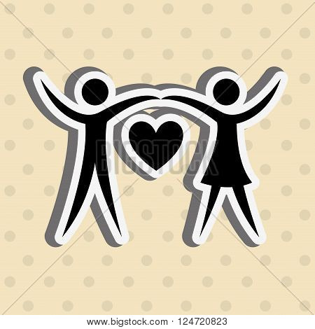 human figure design, vector illustration eps10 graphic