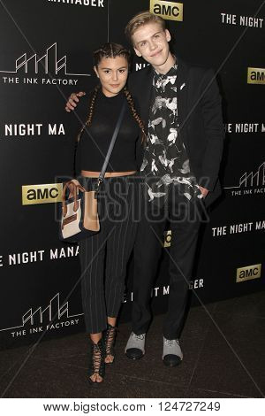 LOS ANGELES - APR 5:  Aidan J Alexander at the The Night Manager AMC Premiere Screening at the Directors Guild of America on April 5, 2016 in Los Angeles, CA