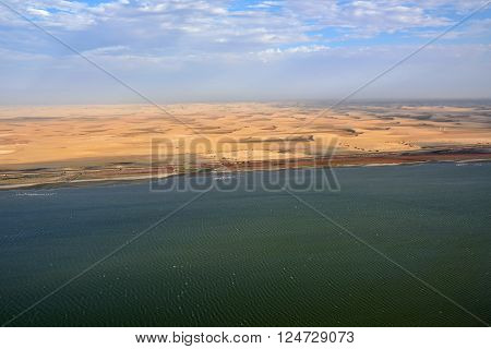 The Sceleton Coast In Namibia
