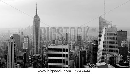 New York şehri panoramik görünüm