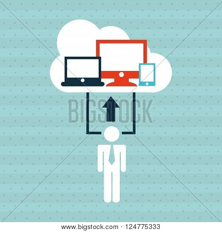 technology icon design, vector illustration eps10 graphic