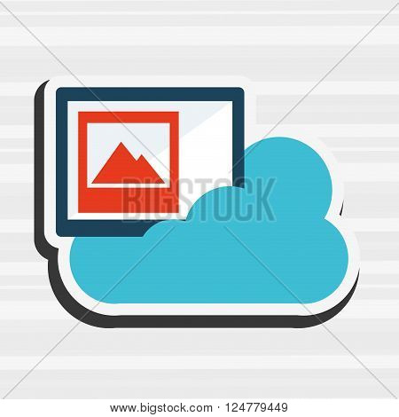 technology icon design, vector illustration eps10 graphic