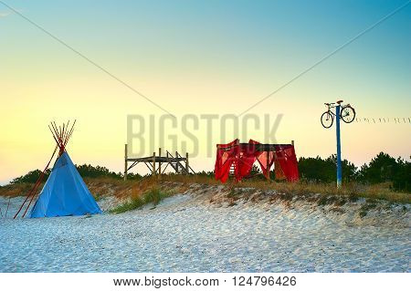 Camping Hippie