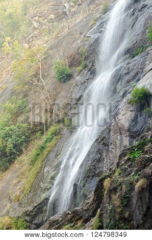 Waterfall Is Big In Forest