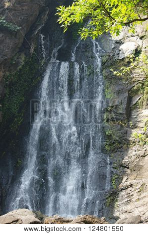Klong lan Waterfall is big waterfall in thailand province Kampang phed