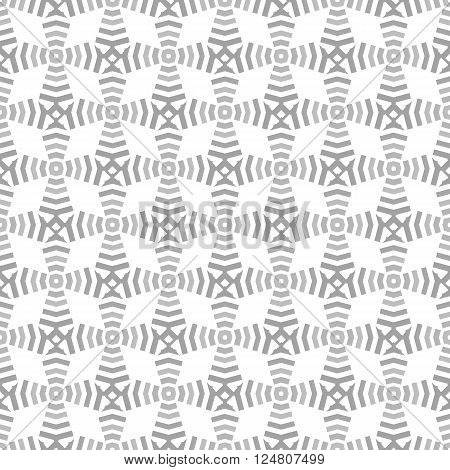 seamless gray pattern with triangles and rectangles