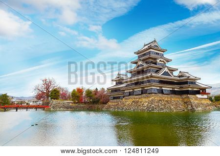 Matsumoto Castle in Matsumoto City Nagano Japan