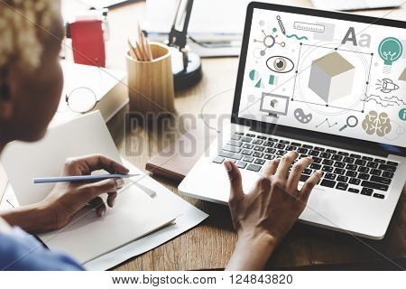 Homepage Online Technology Internet Website Concept