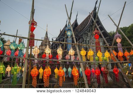 Asia Thailand Chiang Loy Krathong Festival