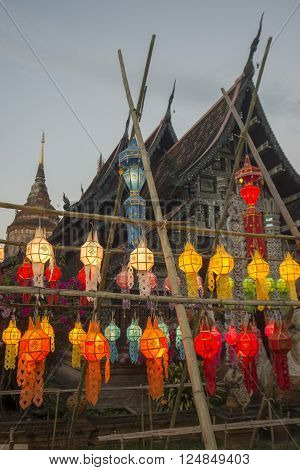 Asia Thailand Chiang Loy Krathong Festival
