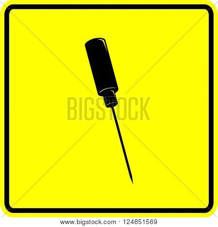 ice pick sign