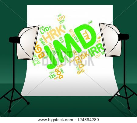 Jmd Currency Means Jamaican Dollars And Exchange